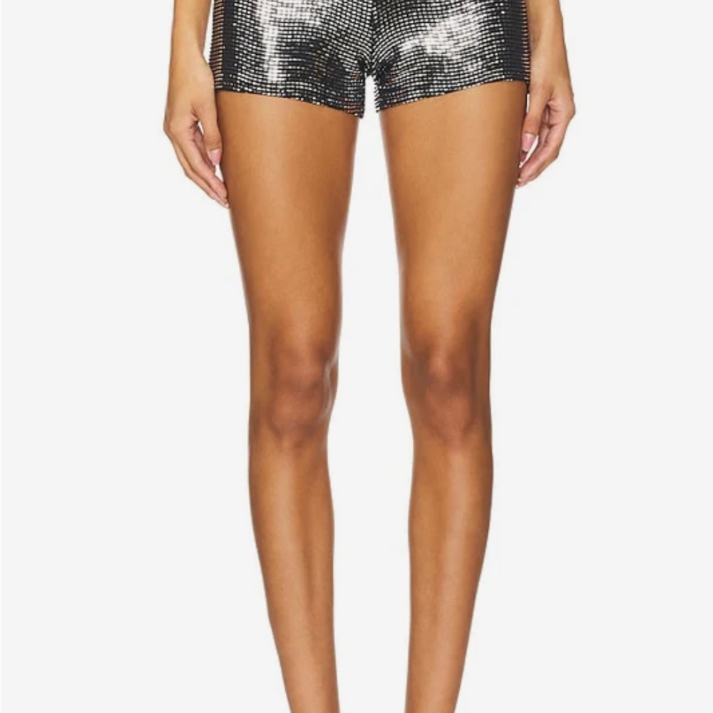 Show Me Your MuMu Black High Waist Shorts